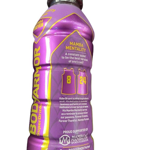Body Armour Other Body Armor Mamba Forever Drink Limited Edition
